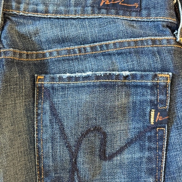 Citizens of Humanity Kelly #063 Stretch Low Waist Cropped Jeans Size 28 - Picture 9 of 13